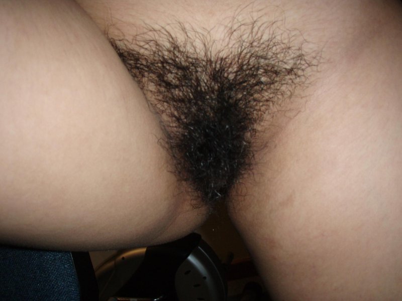 Волосатый лобок моей жены