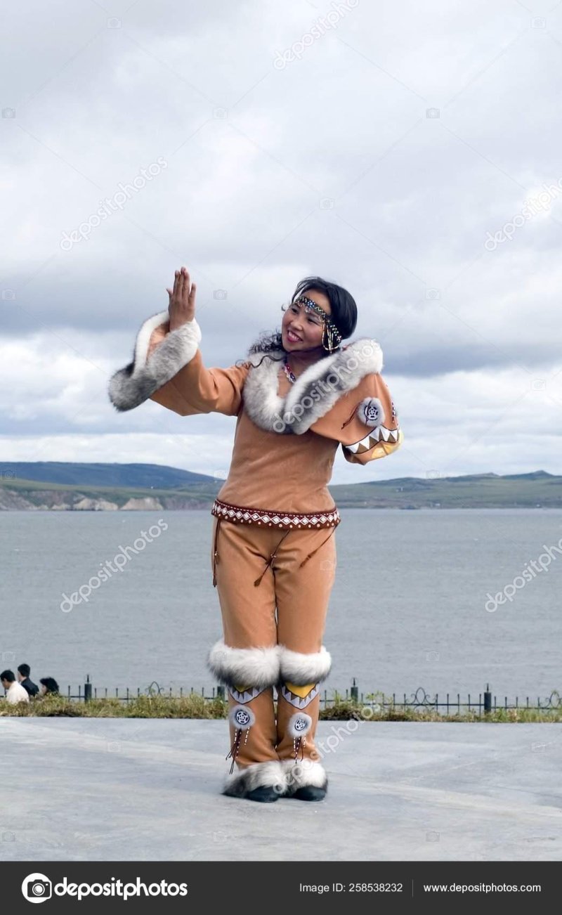 Девушка чукча