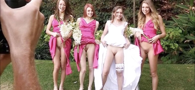 Невеста без трусов