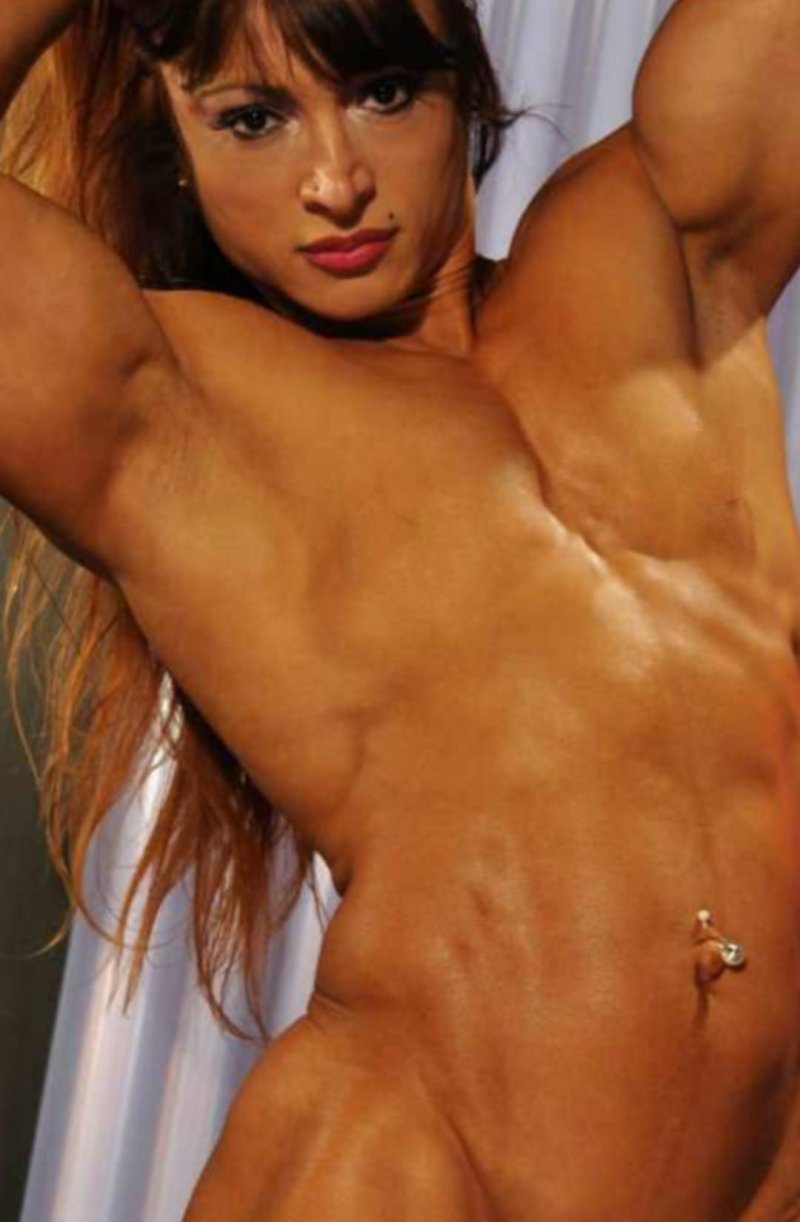 Женщина бодибилдер голая