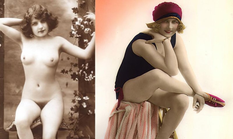 Ретро голая