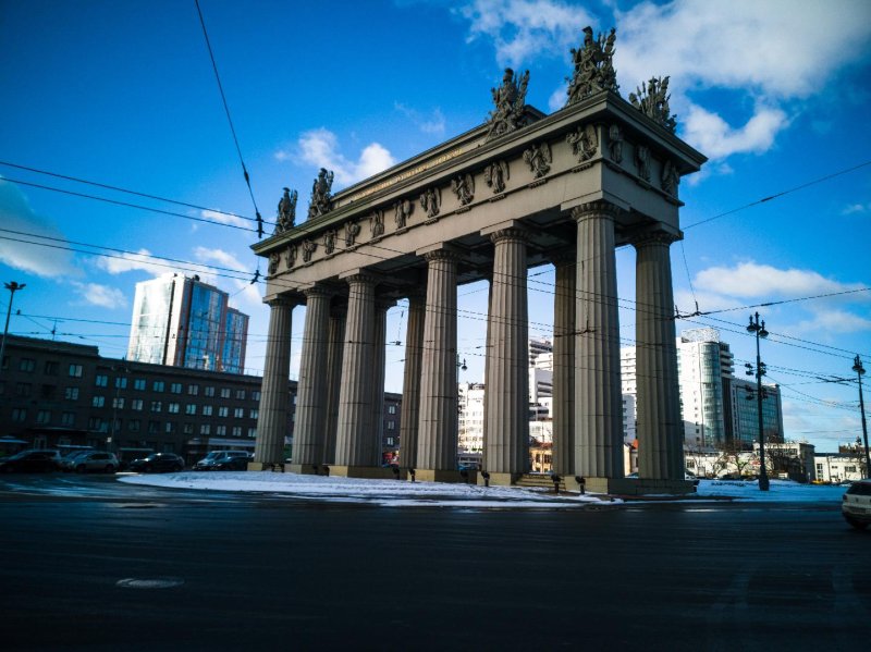 Московские триумфальные ворота в санкт петербурге