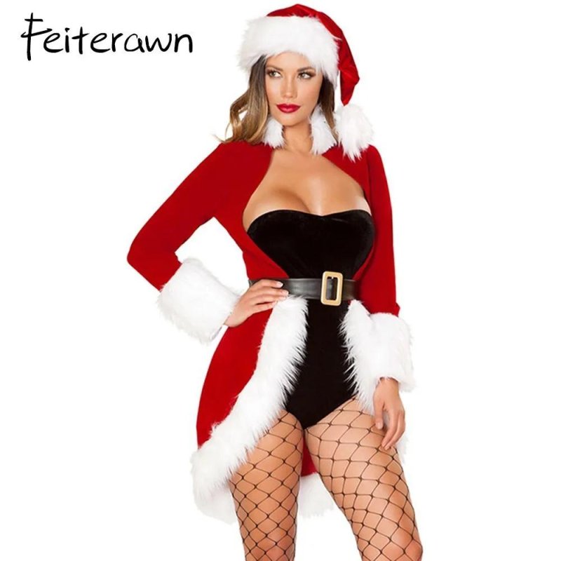 Новогодний эротический костюм