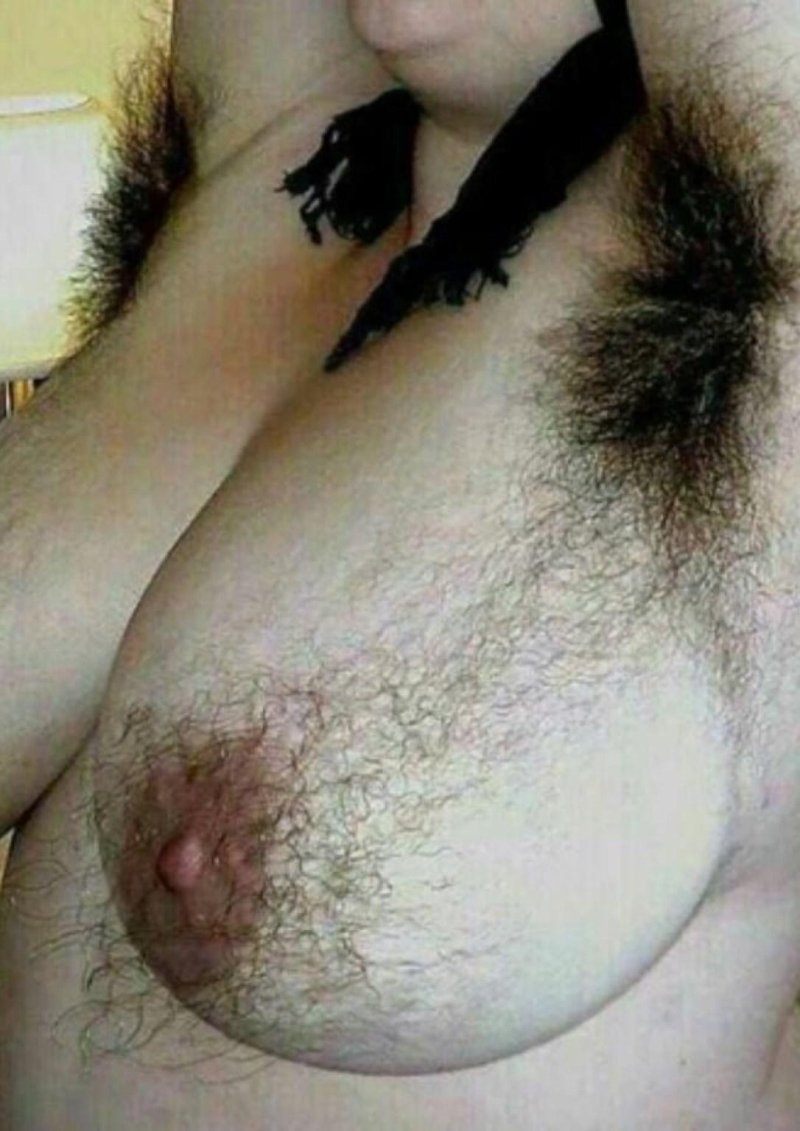 Женские волосатые сиськи