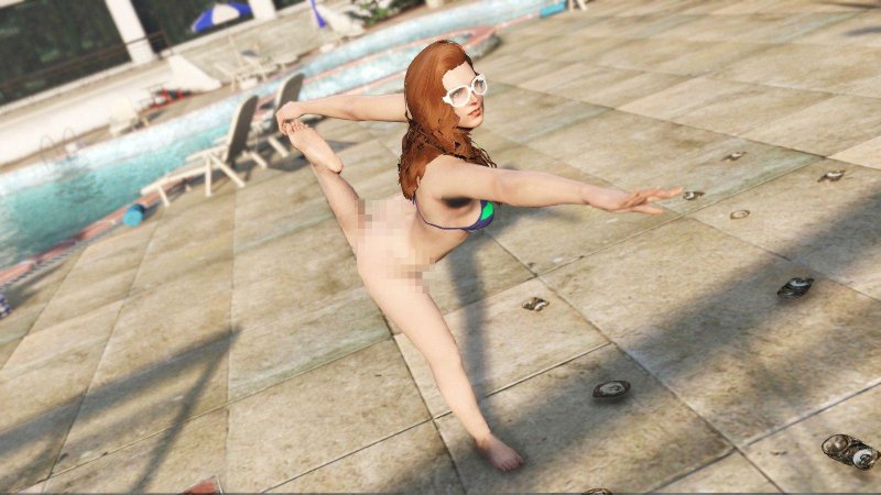 Realistic naked body for mpfemale гта