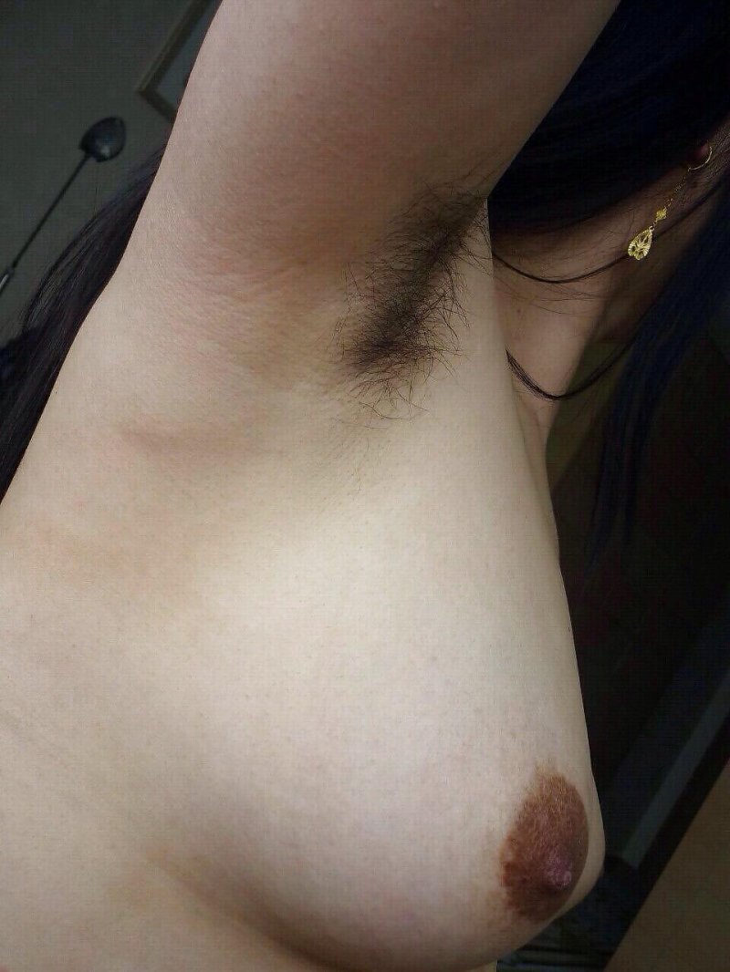 Волосатые женские подмышки частное