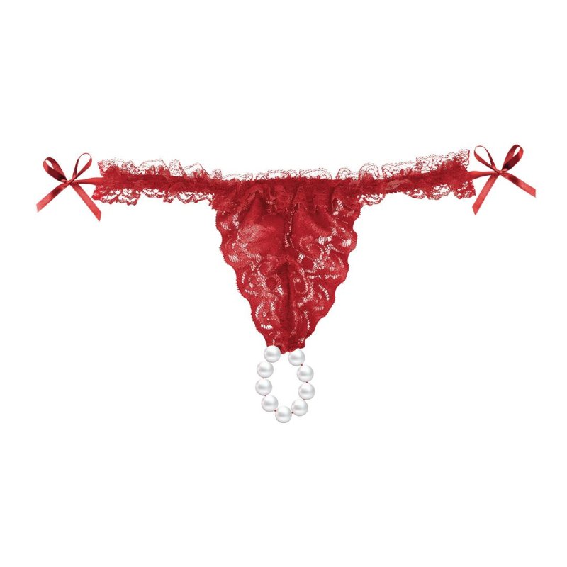 Трусики с бусинами для стимуляции