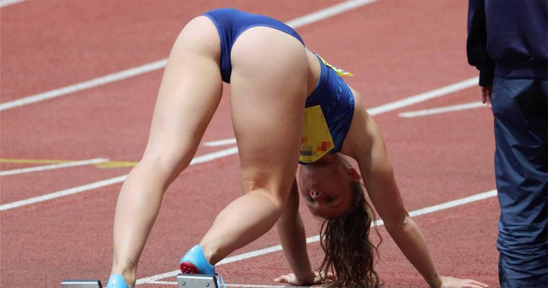 Засветы писек у спортсменок