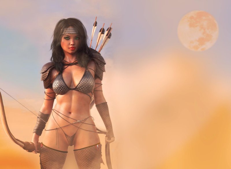 Девушка амазонка