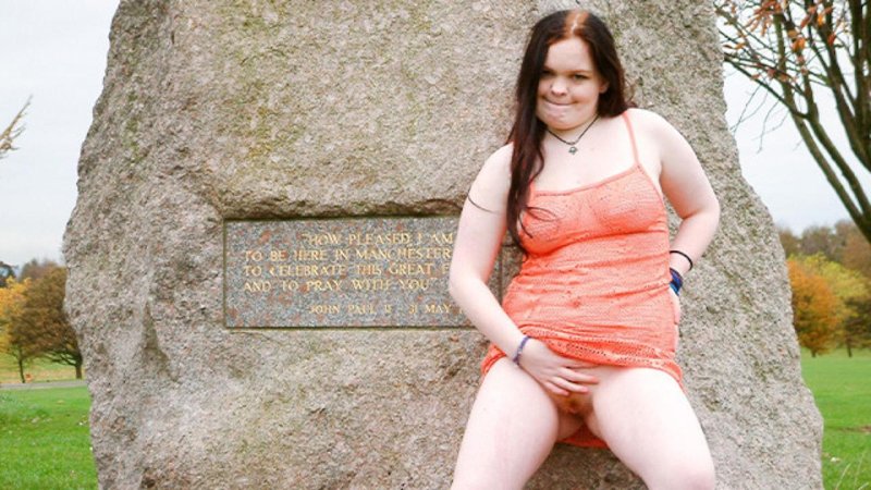 На публике порно