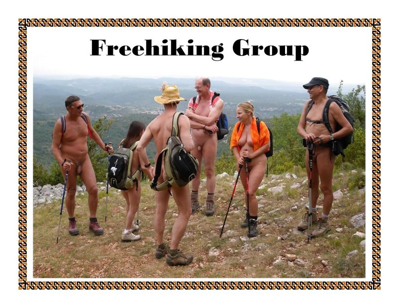 Туристический поход голышом