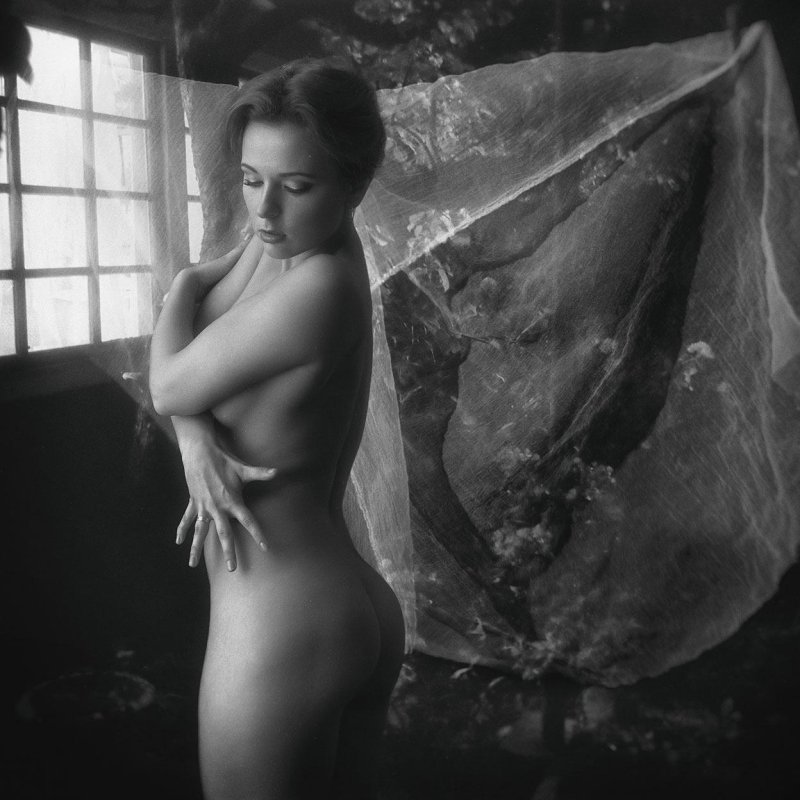 Домашняя фотосессия в стиле ню