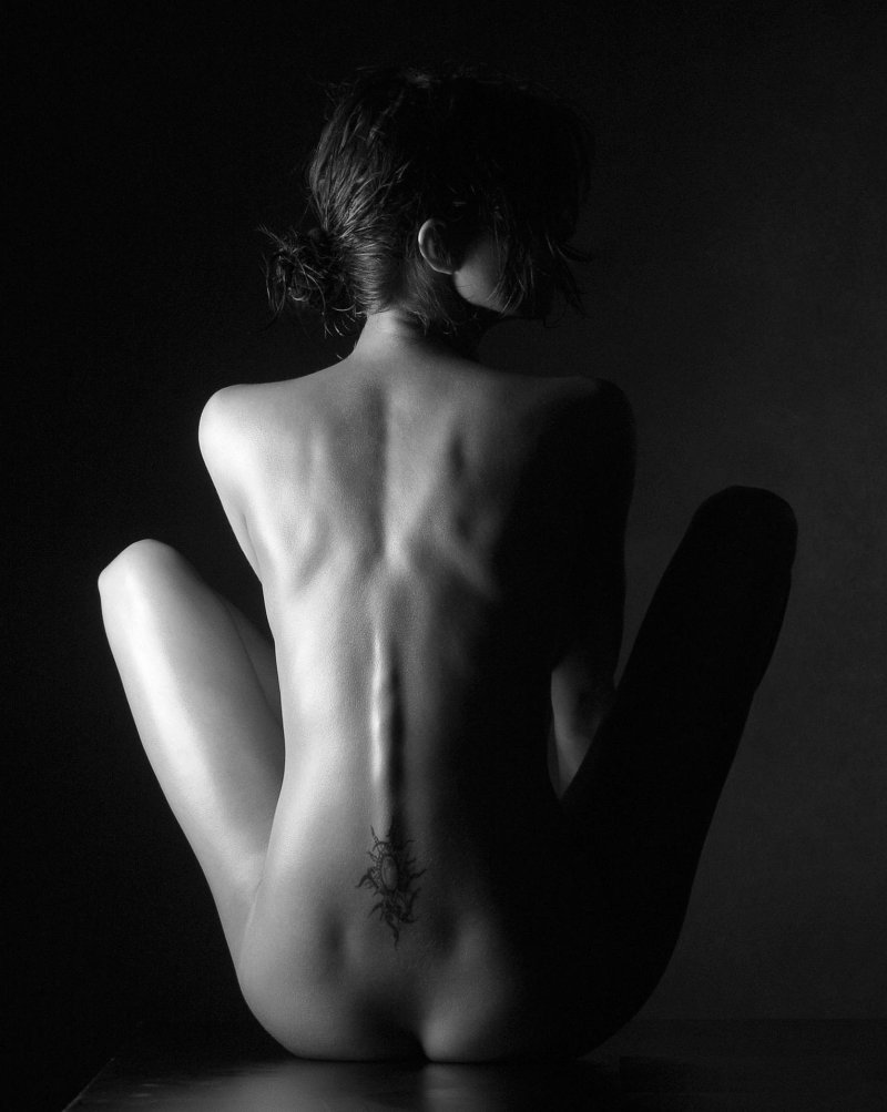 Спина женщины