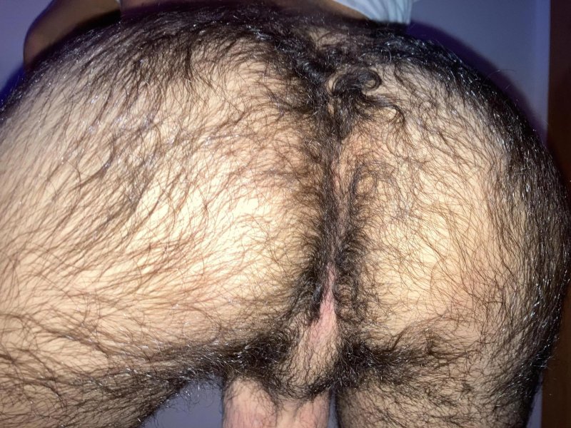 Мужская жопа волосатая