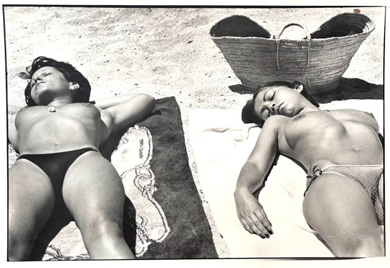 Женский пляж ретро