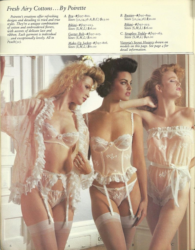 Vintage lingerie catalogue