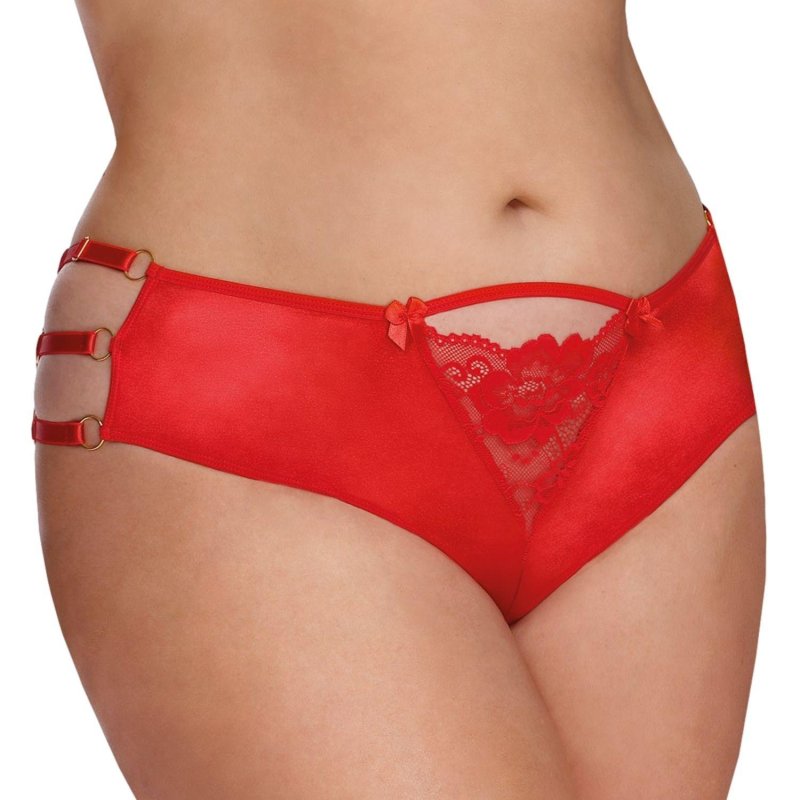 Трусы красные женские