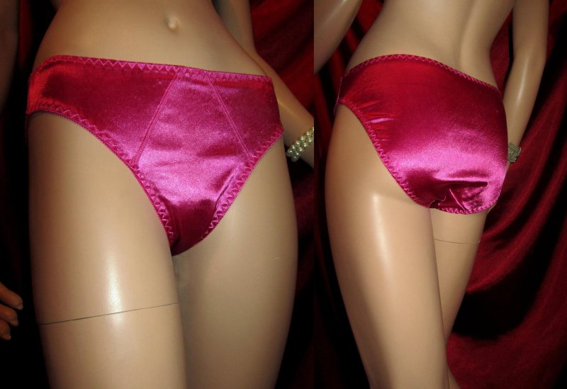 Атласные трусы