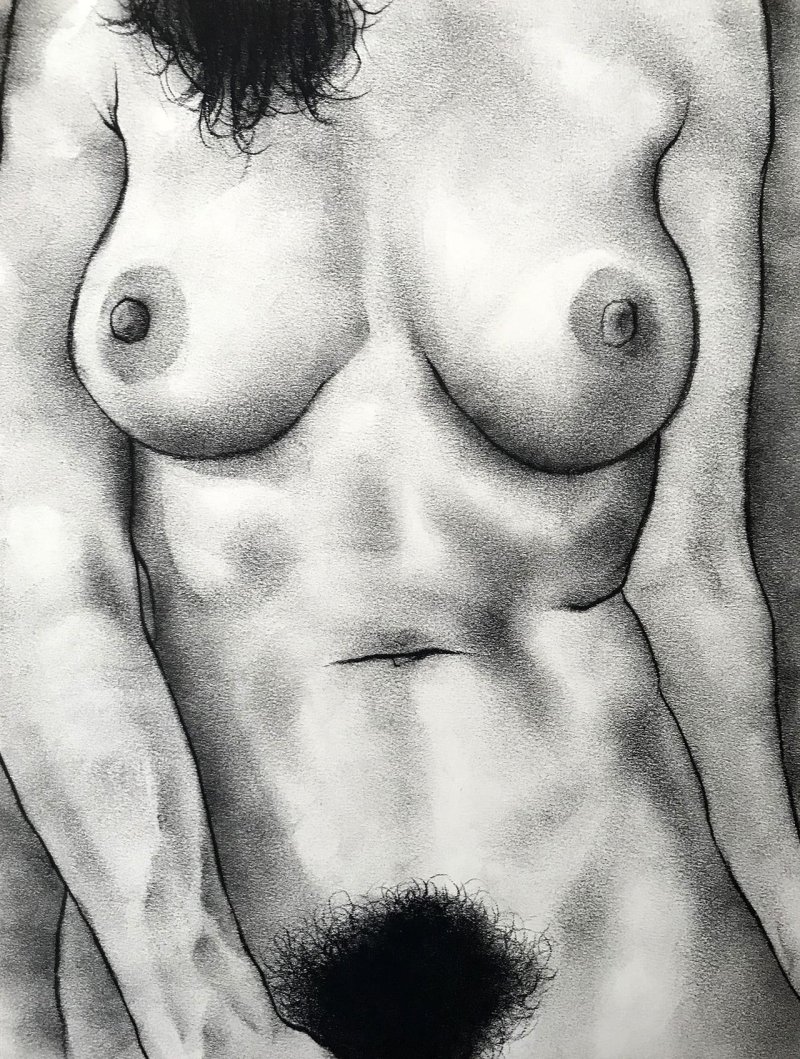 Женский лобок в живописи