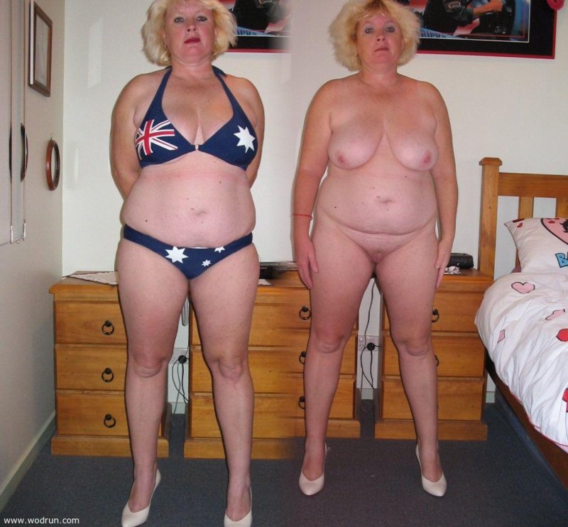 Старые дамы в одежде и без