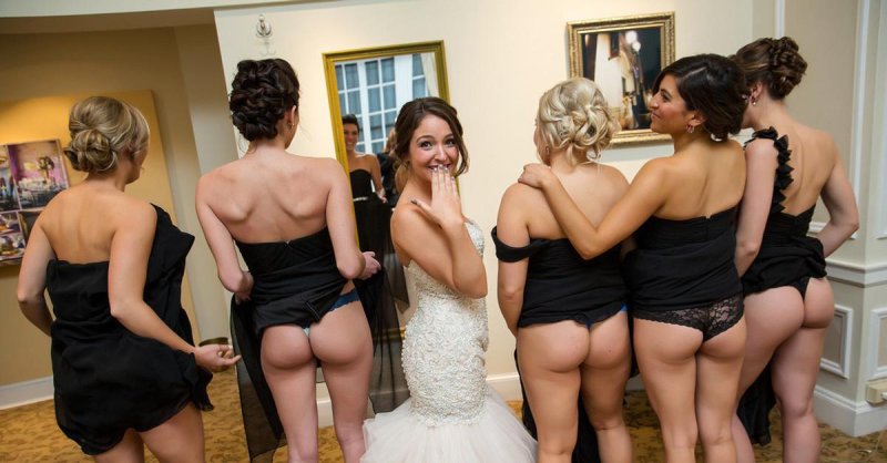 Эротичные подруги невесты