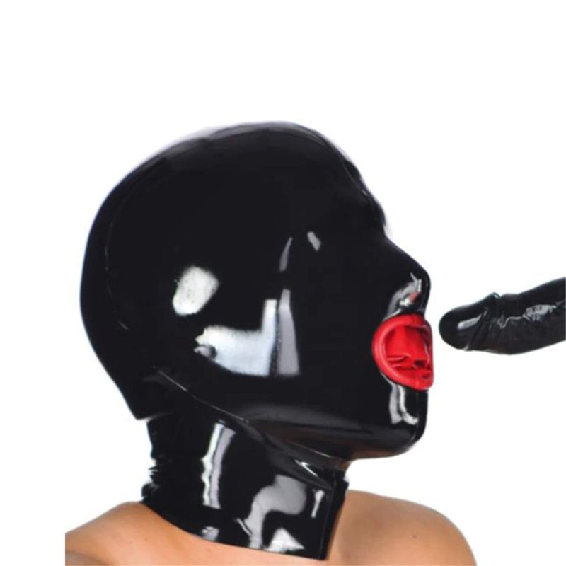 Латексная маска бдсм