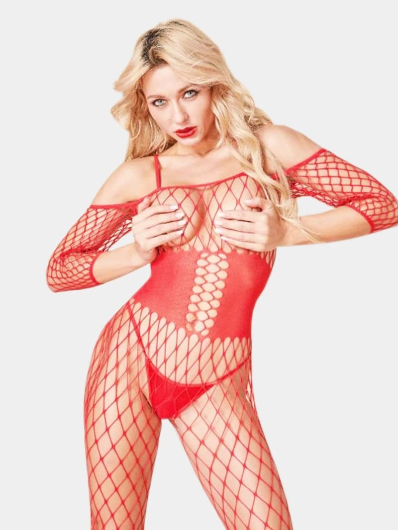 Боди эротическое в сетку