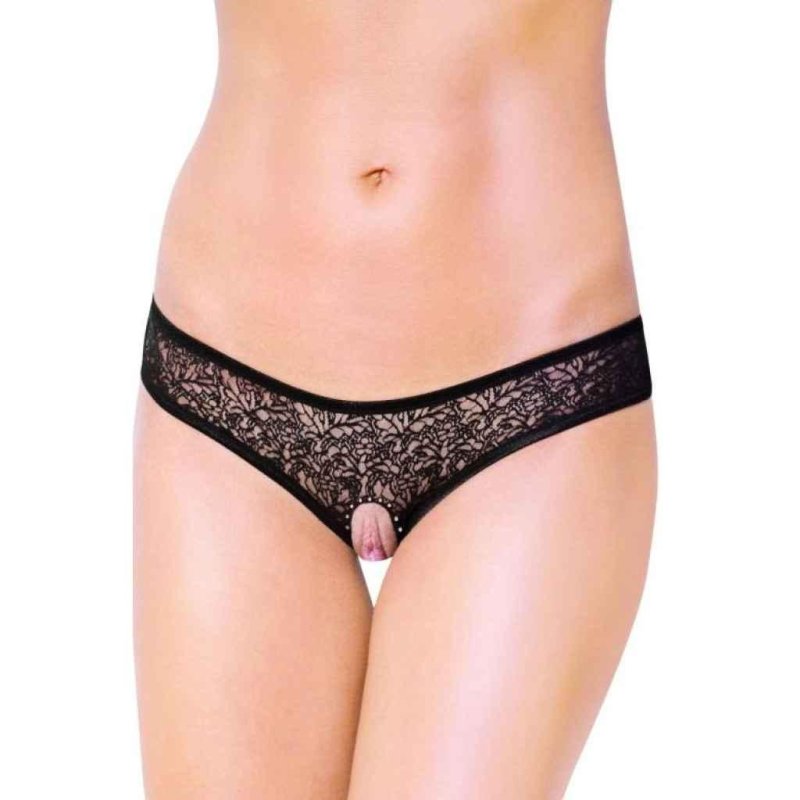 Женские трусы с разрезом