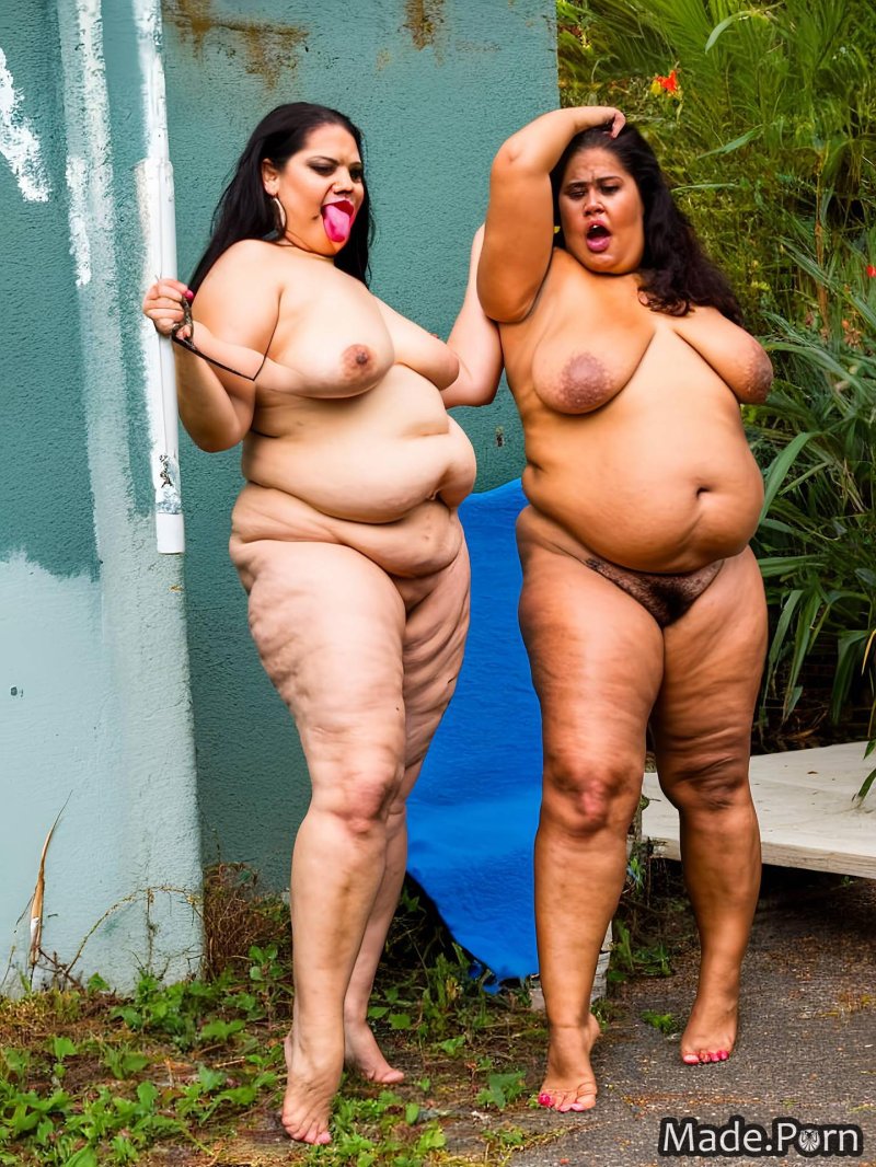 Голая толстая женщина