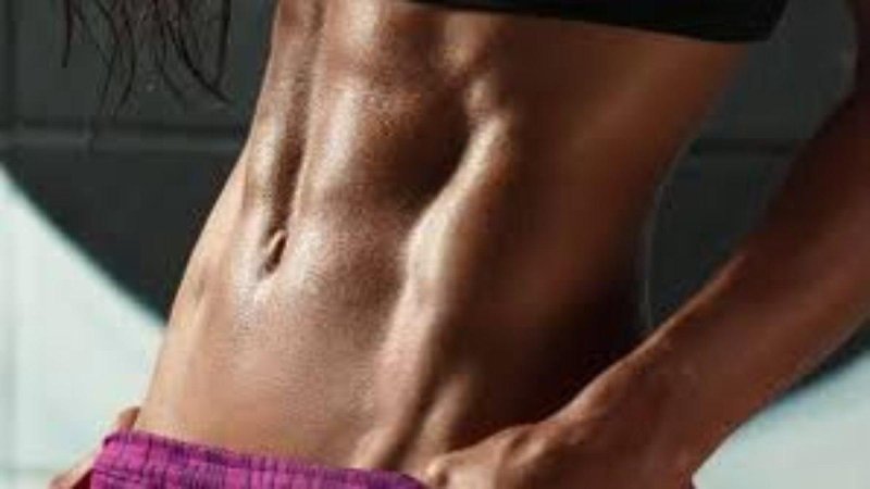 Красивый пресс у девушек