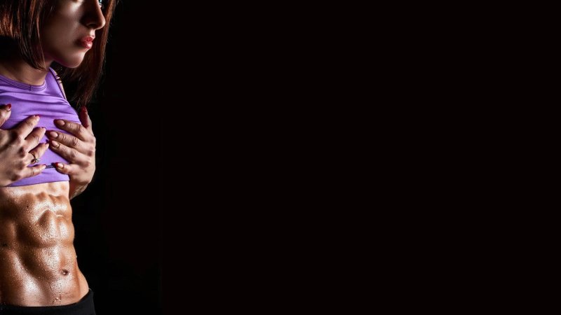 Фитнес девушка