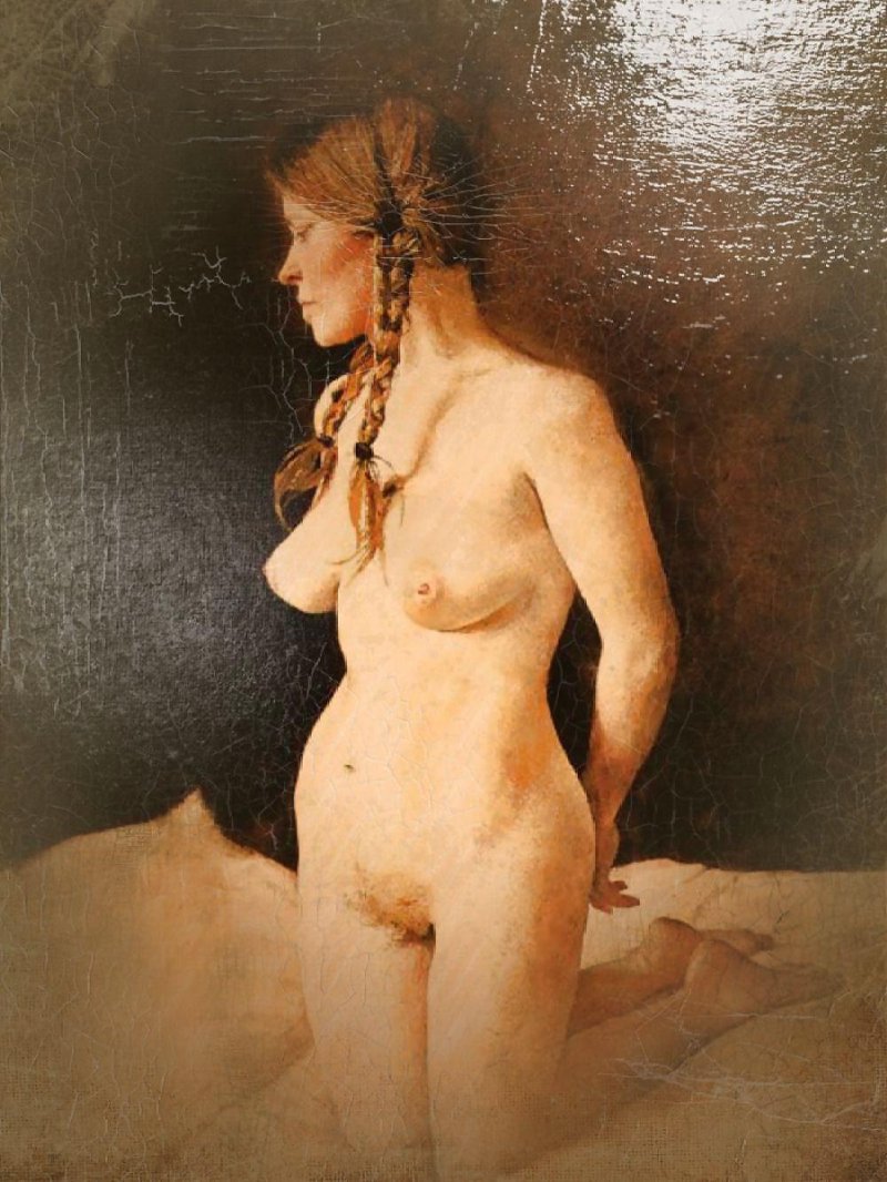 Женская натура голышом