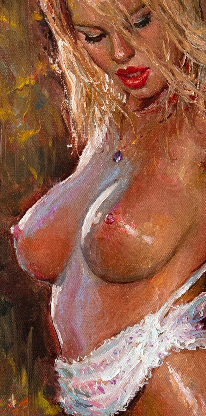 Живопись маслом ню