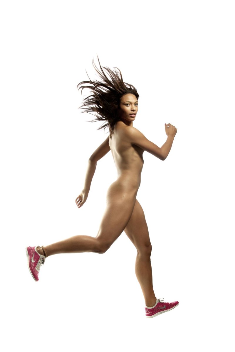 Спортсмены голые