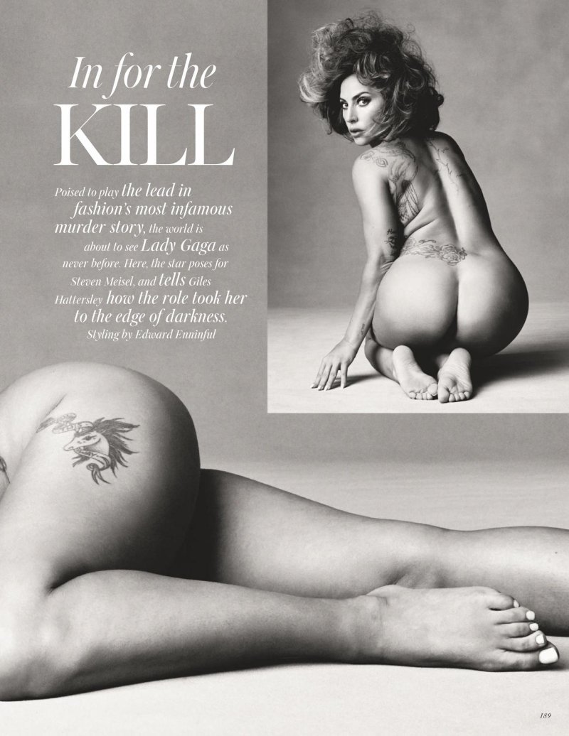 Lady gaga naked