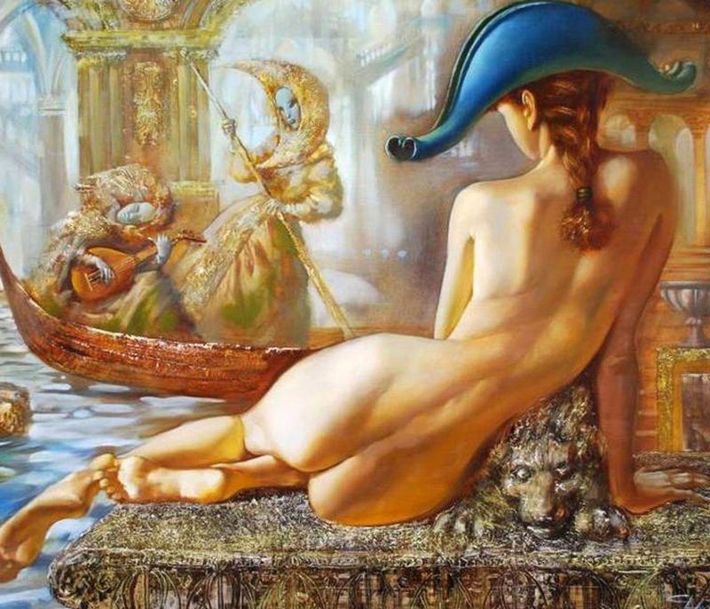 Венецианские эротические картины.