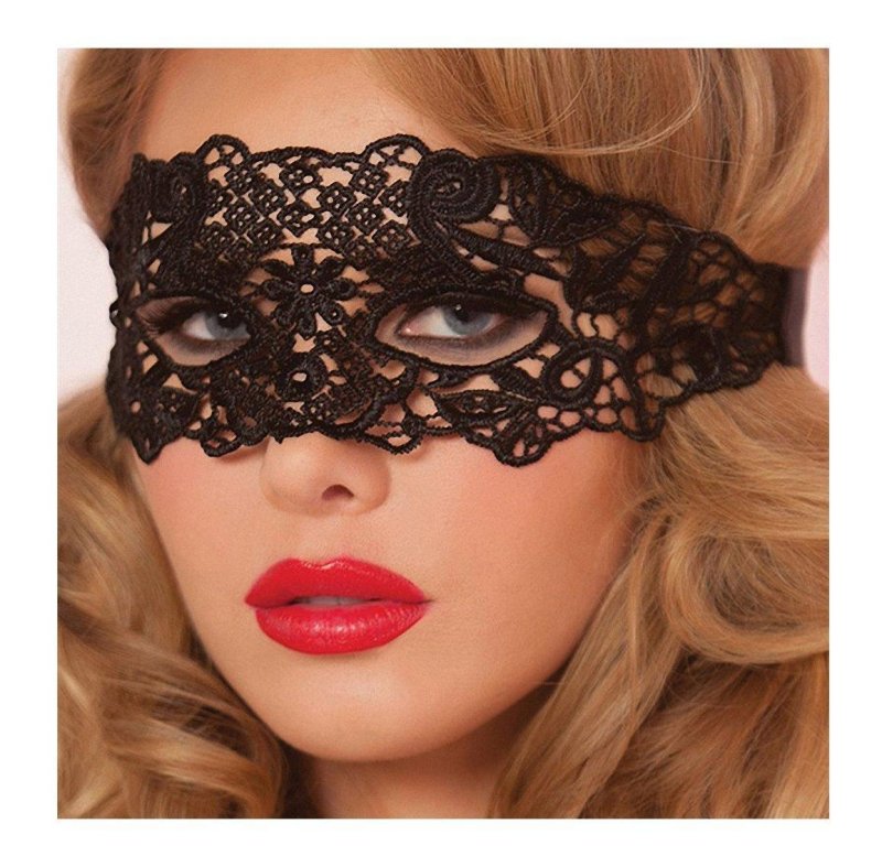 Кружевная маска на глаза