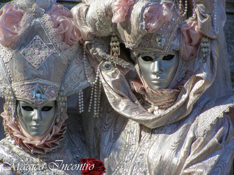 Венецианский карнавал коломбина