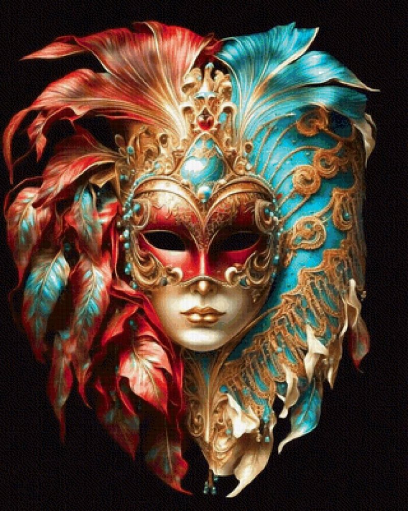 Венецианская карнавальная маска