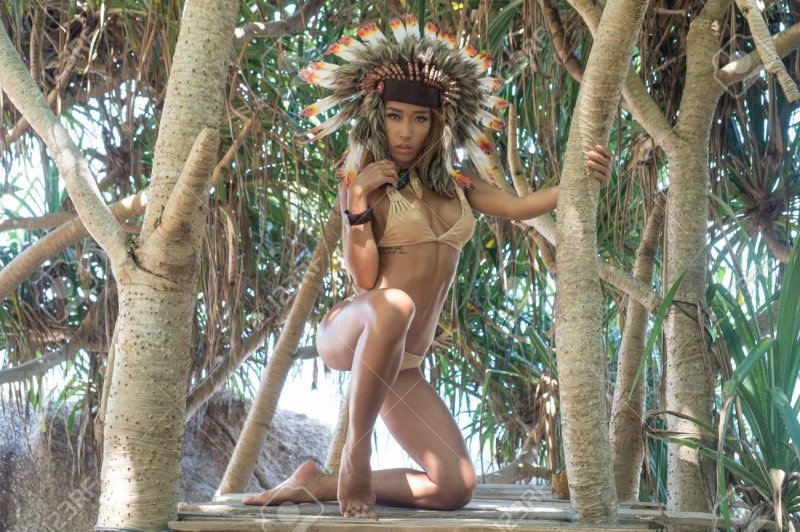 Индейцы девушки голые