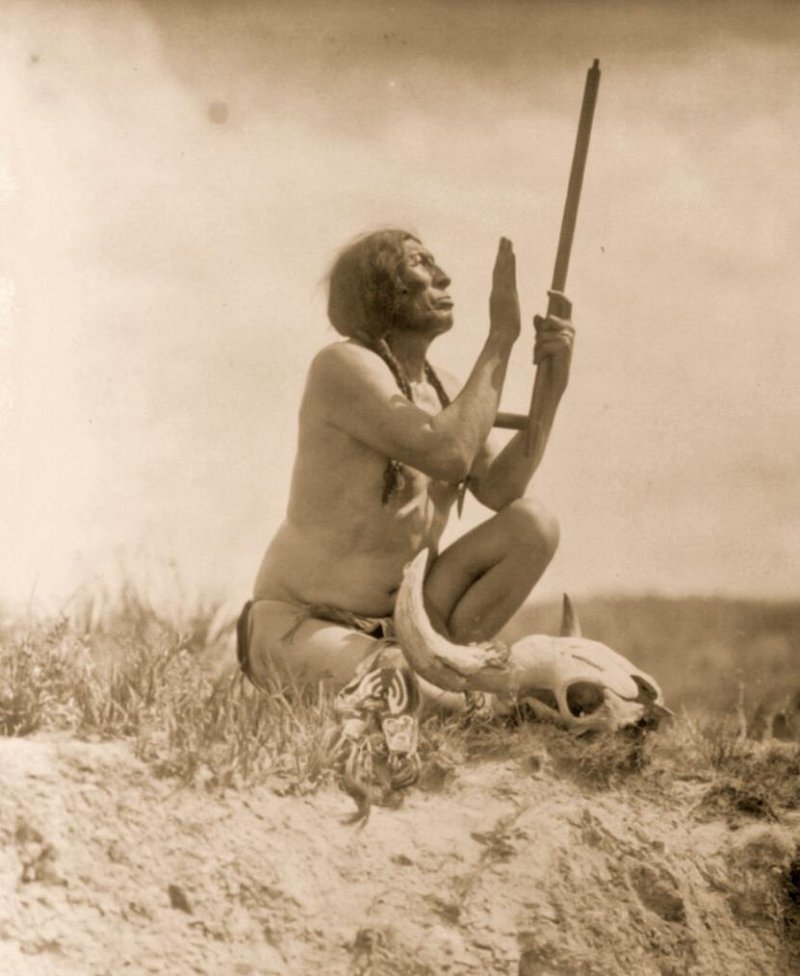 Э. кертис. индейцы северной америки