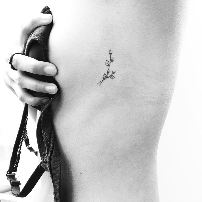 Мини тату женские