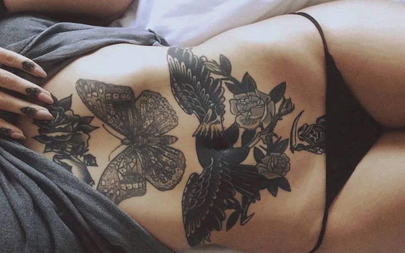 Тату девушек