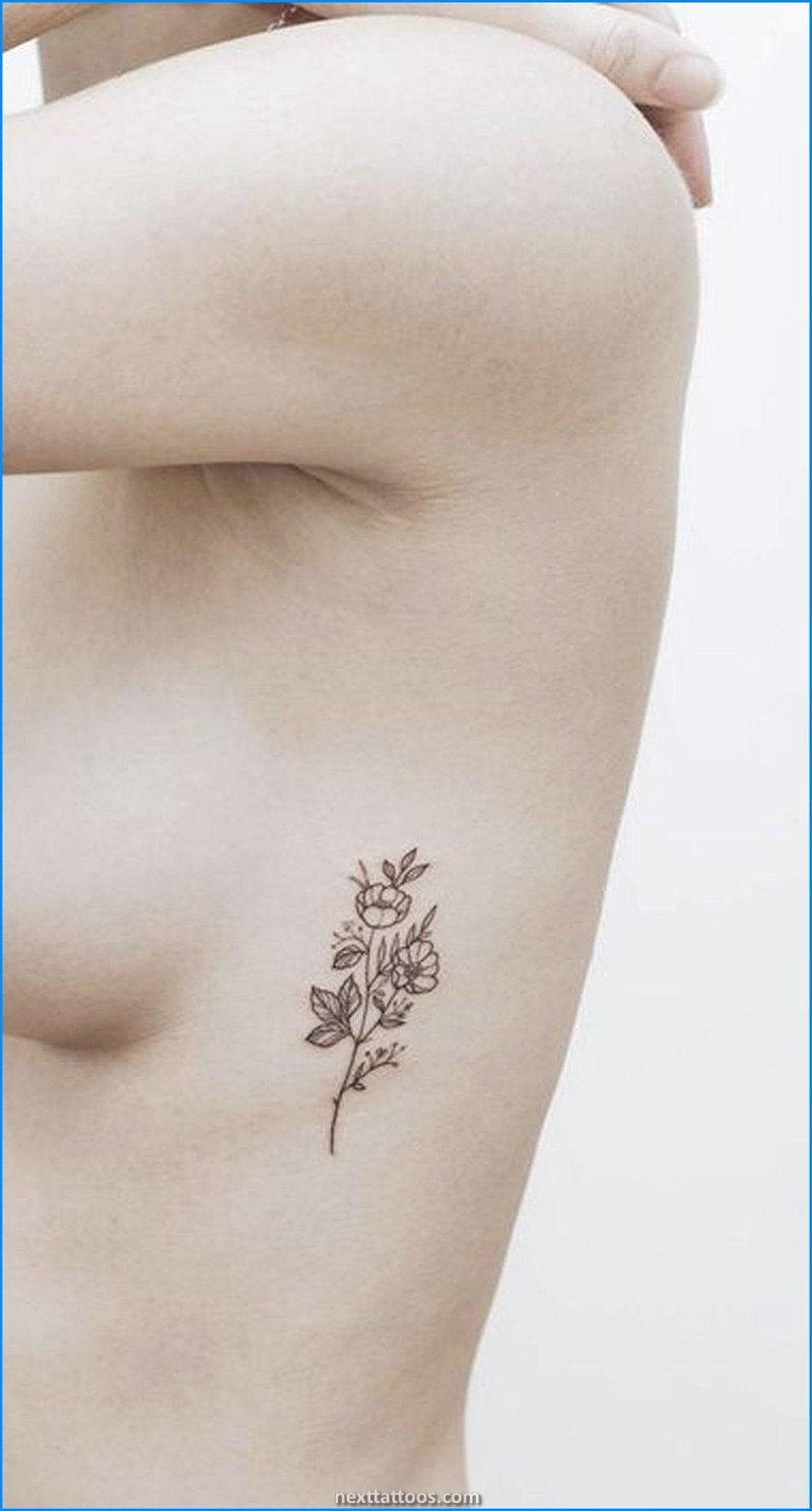Небольшие татуировки для девушек