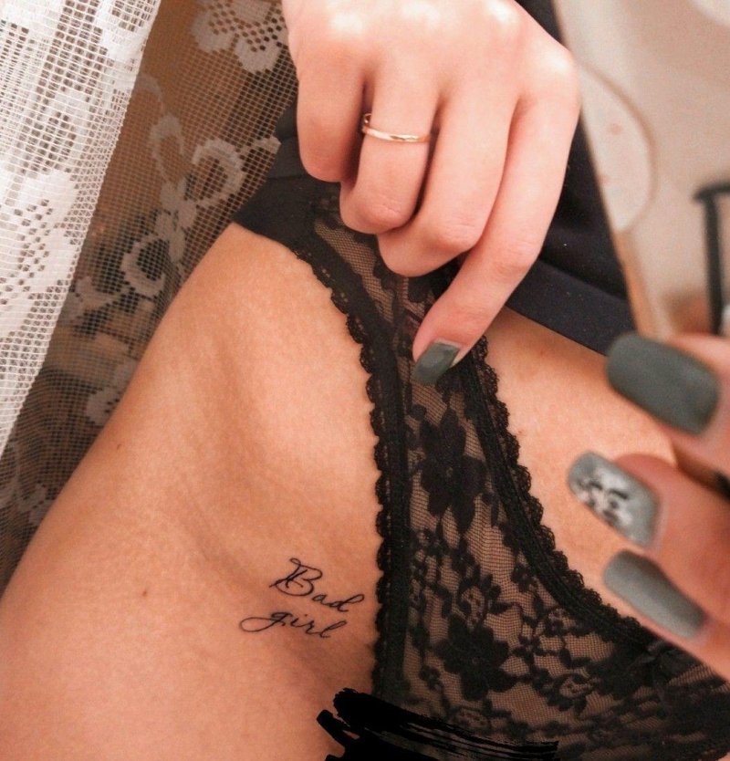 Женская татуировка