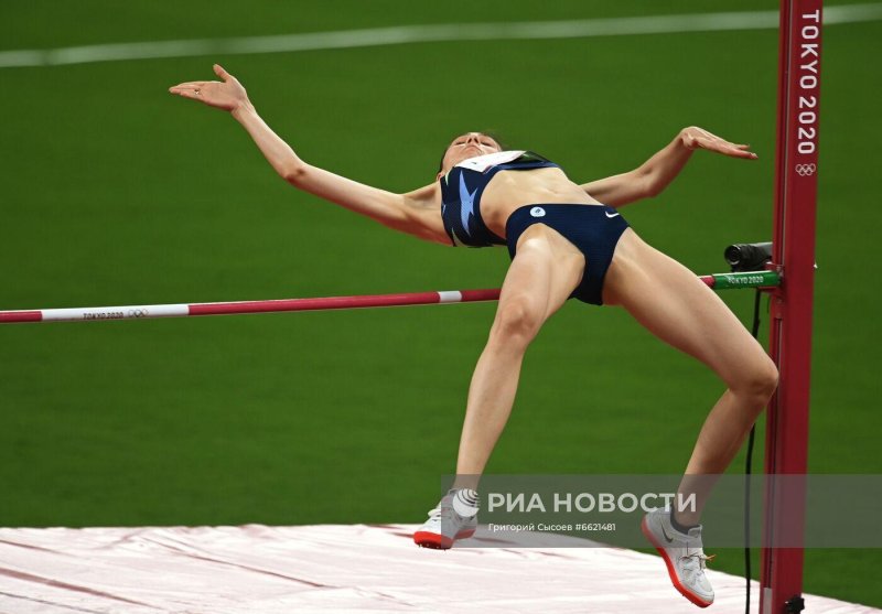 Прыжки в высоту женщины