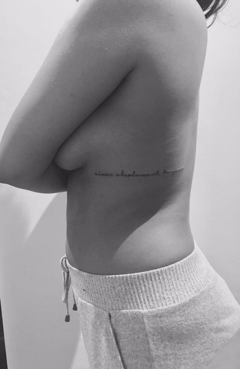 Маленькая татуировка