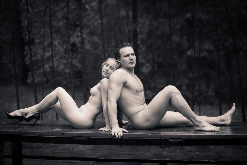 Парная фотосессия ню