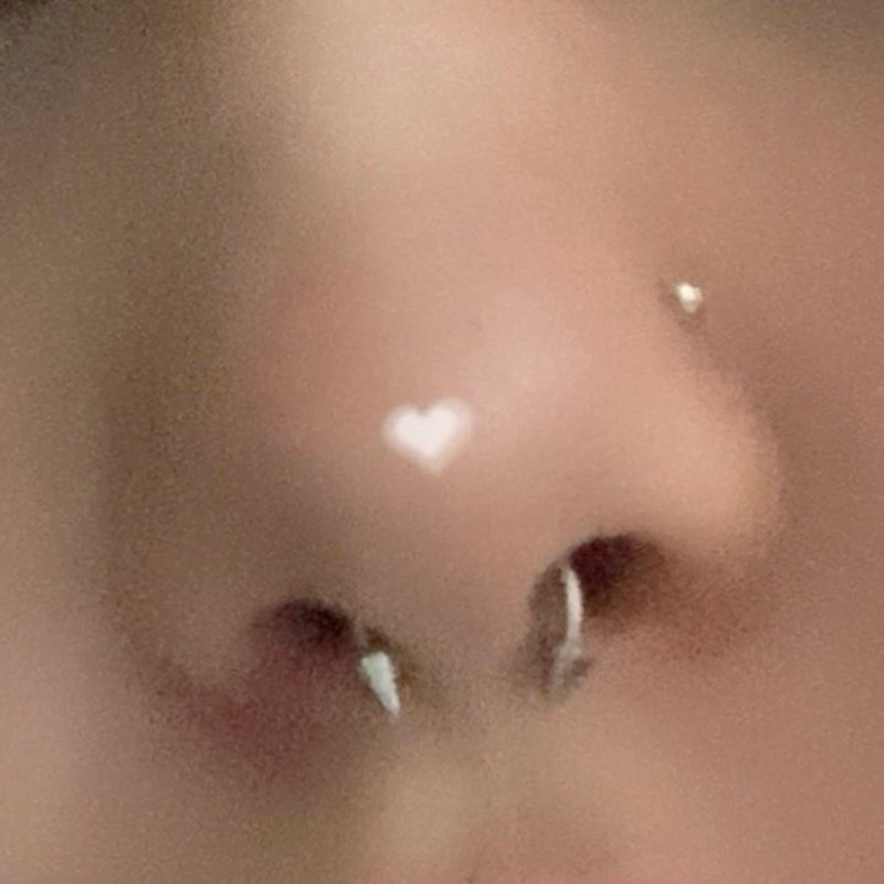 Пирсинг носа септум