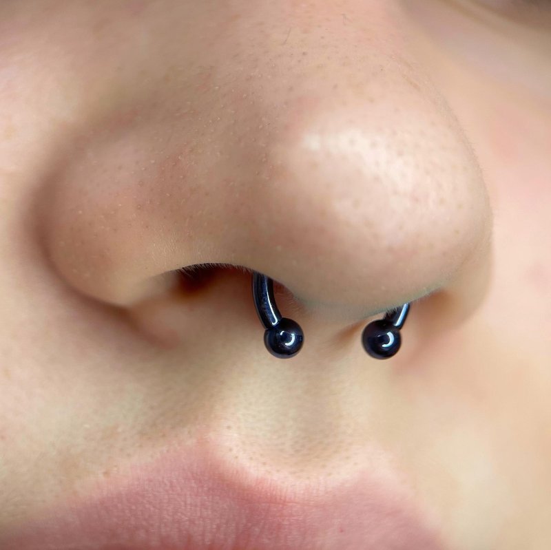 Правильный прокол септума